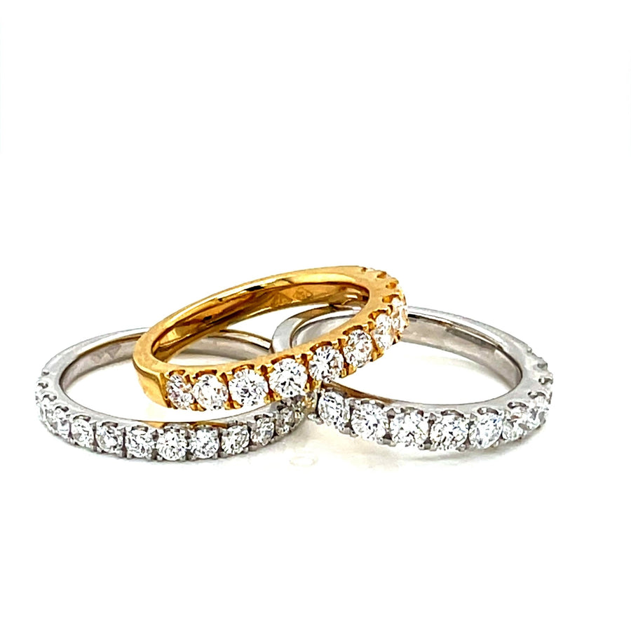 18k yellow gold Diamond Wedding Ring - ForeverJewels Design Studio 8