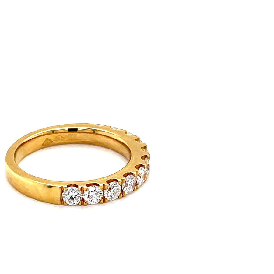 18k yellow gold Diamond Wedding Ring - ForeverJewels Design Studio 8