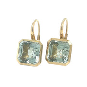 18k yellow gold Green Amethyst Earrings - ForeverJewels Design Studio 8