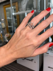 Lab grown Pink Diamond Ring