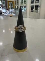 Oval 2.51 Solitaire lab Diamond Engagement Ring