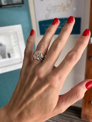 Lab grown Pink Diamond Ring
