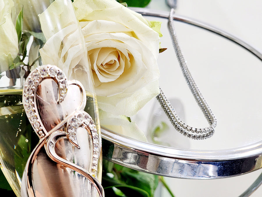 9.55ct Diamond Tennis Necklace