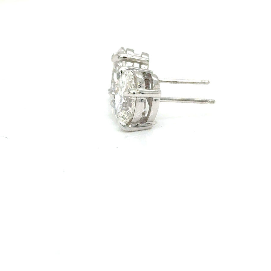 Oval Lab Diamond Studs
