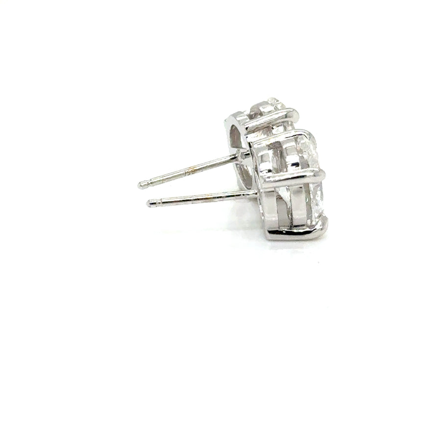 Oval Lab Diamond Studs