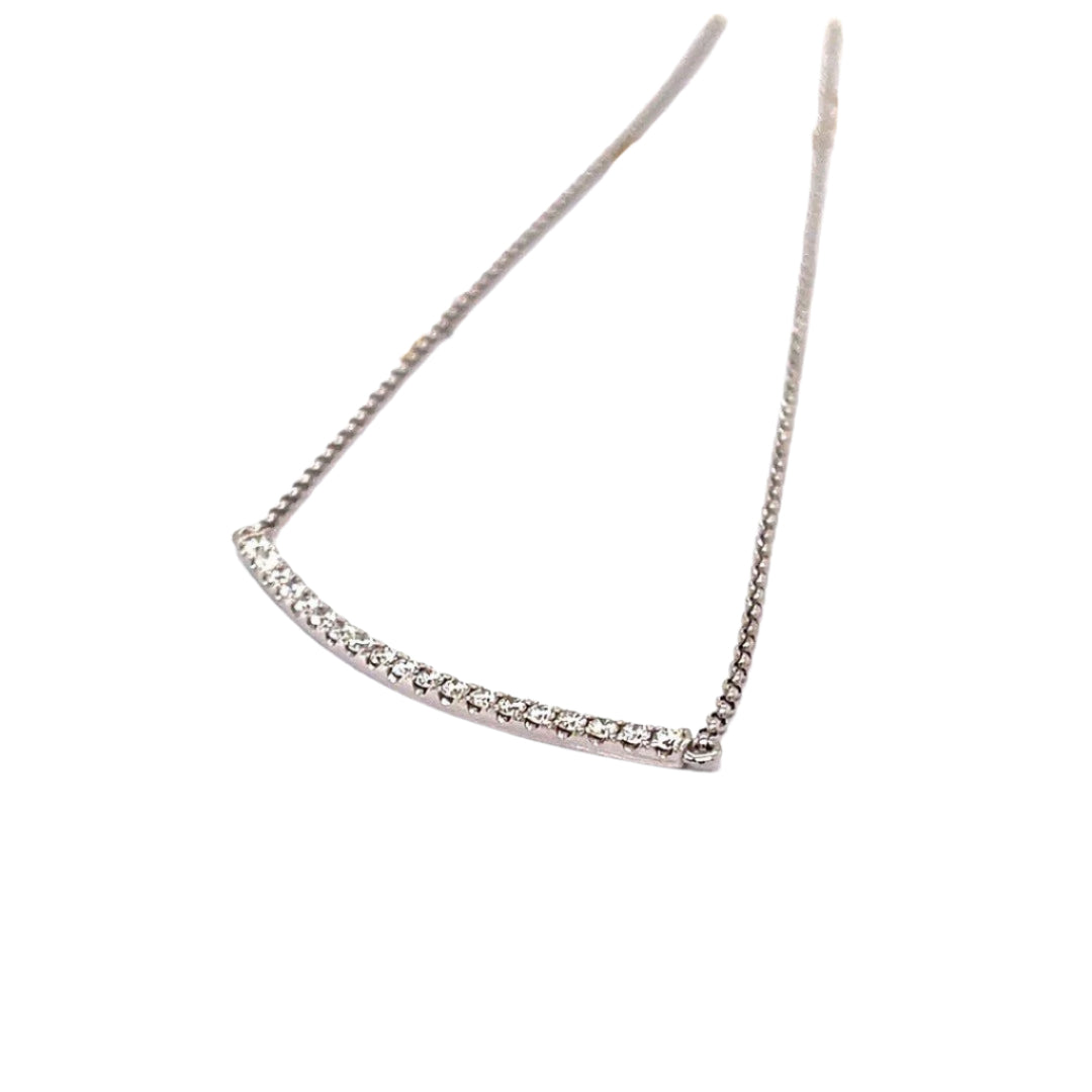 Bar Diamond Necklace - ForeverJewels Design Studio 8