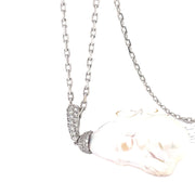 Baroque Pearl and Diamond Pendant - ForeverJewels Design Studio 8