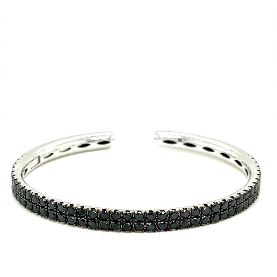 Black Diamond Bangle - ForeverJewels Design Studio 8