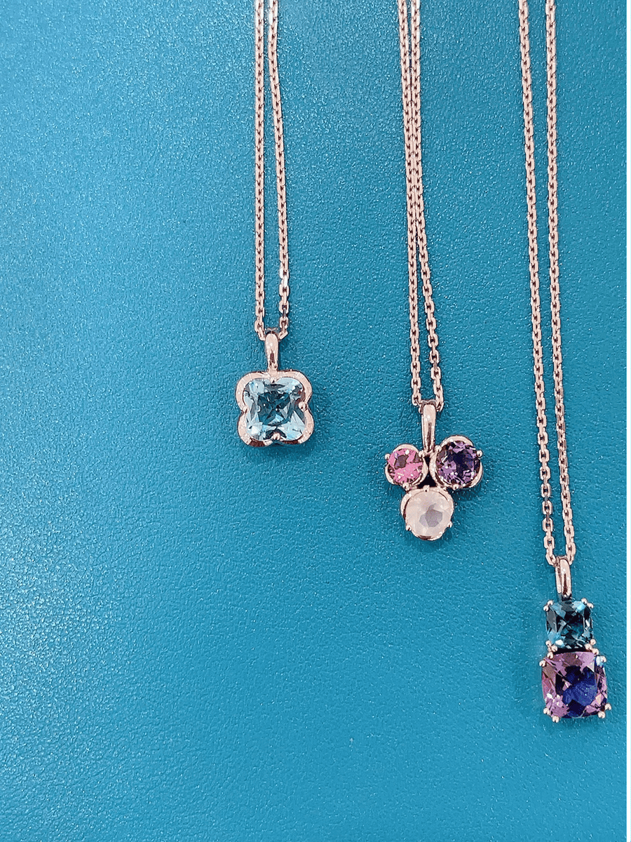 Blue Topaz Pendant - ForeverJewels Design Studio 8
