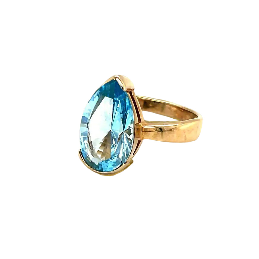 Blue Topaz Ring - ForeverJewels Design Studio 8