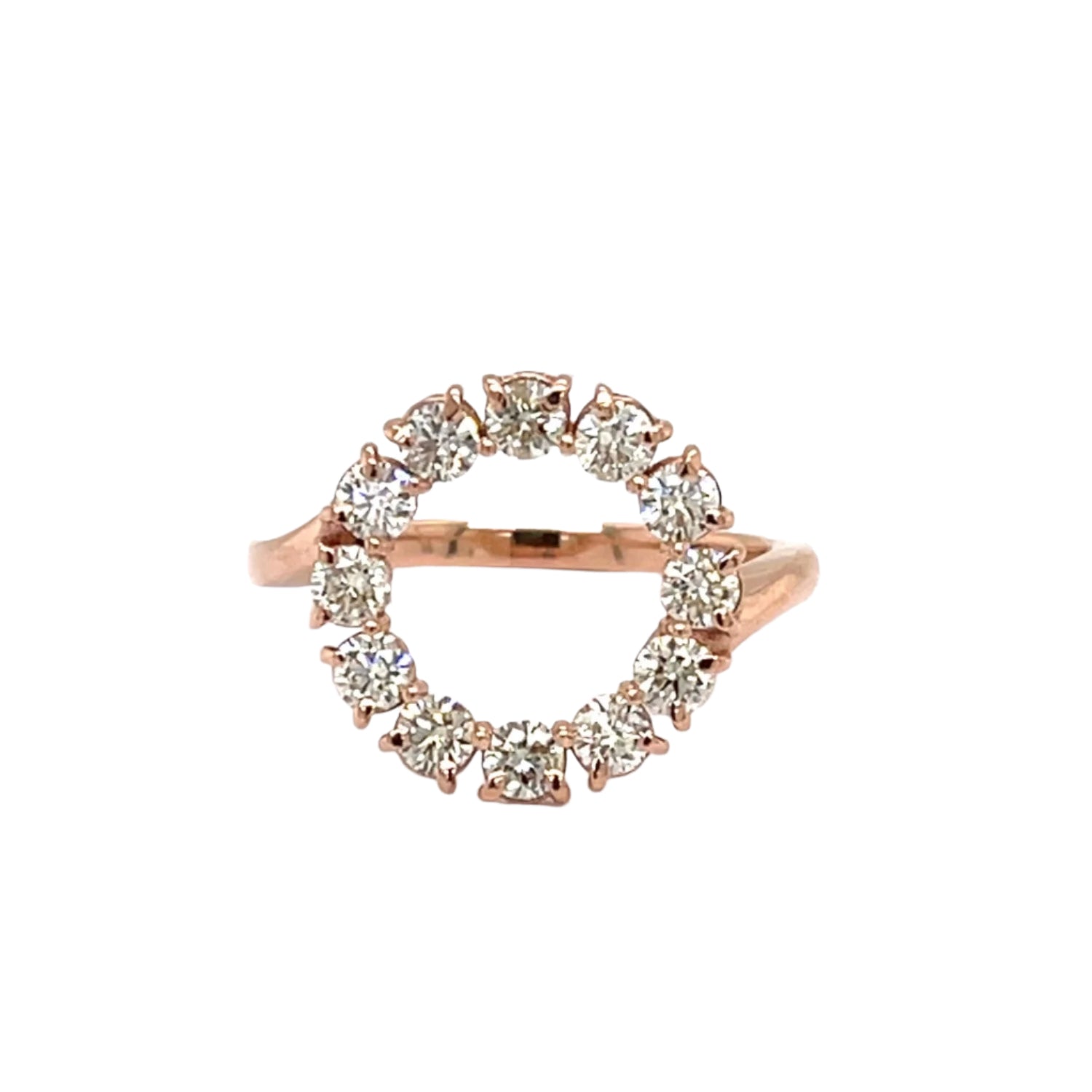 Circle of Love diamond Ring - ForeverJewels Design Studio 8