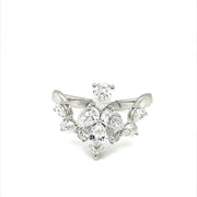 Cluster Diamond Ring - ForeverJewels Design Studio 8