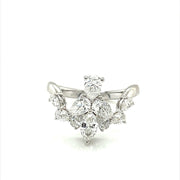 Cluster Diamond Ring - ForeverJewels Design Studio 8