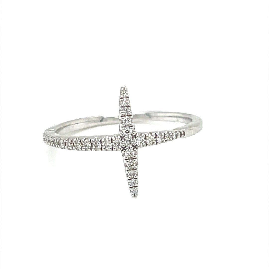 Cross Diamond Ring - ForeverJewels Design Studio 8
