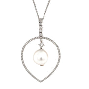 Diamond and South Sea Pearl Pendant - ForeverJewels Design Studio 8