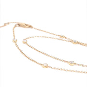 Diamonds by the Yard Chain Necklace - ForeverJewels Design Studio 8
