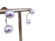 Double South sea Pearls Earring Studs - ForeverJewels Design Studio 8
