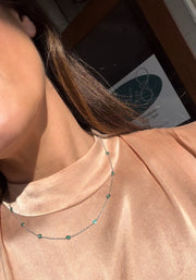 Emeralds by the Yard Necklace - ForeverJewels Design Studio 8