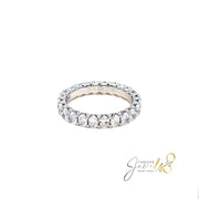Eternity lab Diamonds Ring - ForeverJewels Design Studio 8