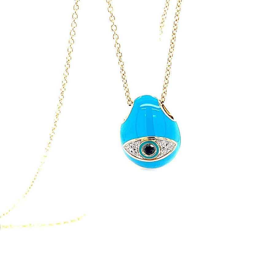 Evil eye protection necklace - ForeverJewels Design Studio 8