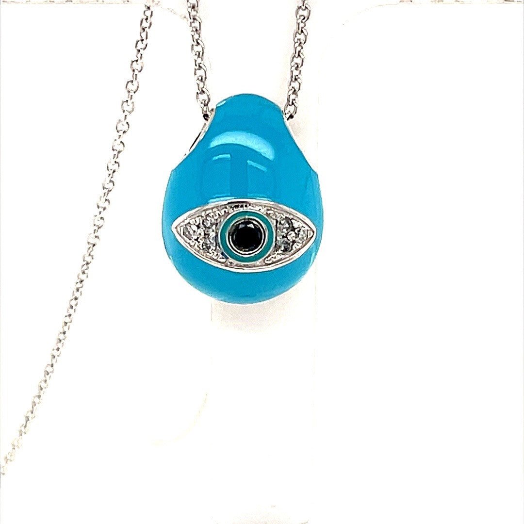 Evil eye protection necklace - ForeverJewels Design Studio 8