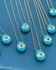 Evil eye protection necklace - ForeverJewels Design Studio 8