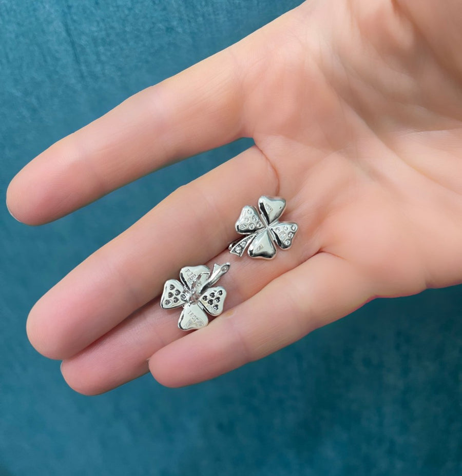 Four leaf clover earrings - ForeverJewels Design Studio 8