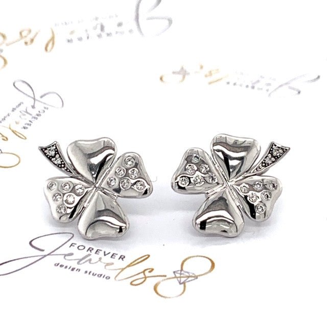 Four leaf clover earrings - ForeverJewels Design Studio 8