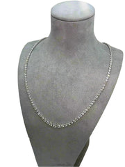 Graduated Diamond Tennis Necklace - ForeverJewels Design Studio 8