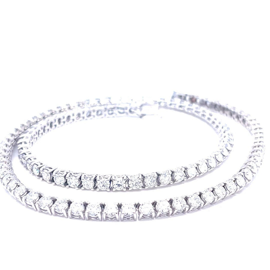 Lab Diamonds Tennis Necklace - ForeverJewels Design Studio 8