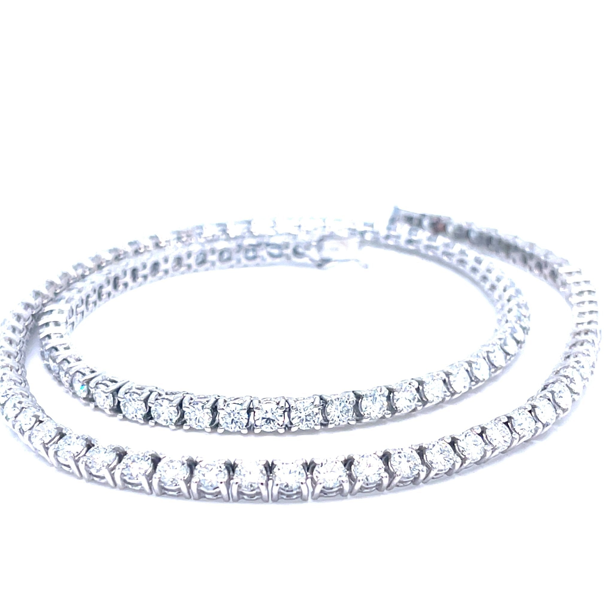 Lab Diamonds Tennis Necklace - ForeverJewels Design Studio 8