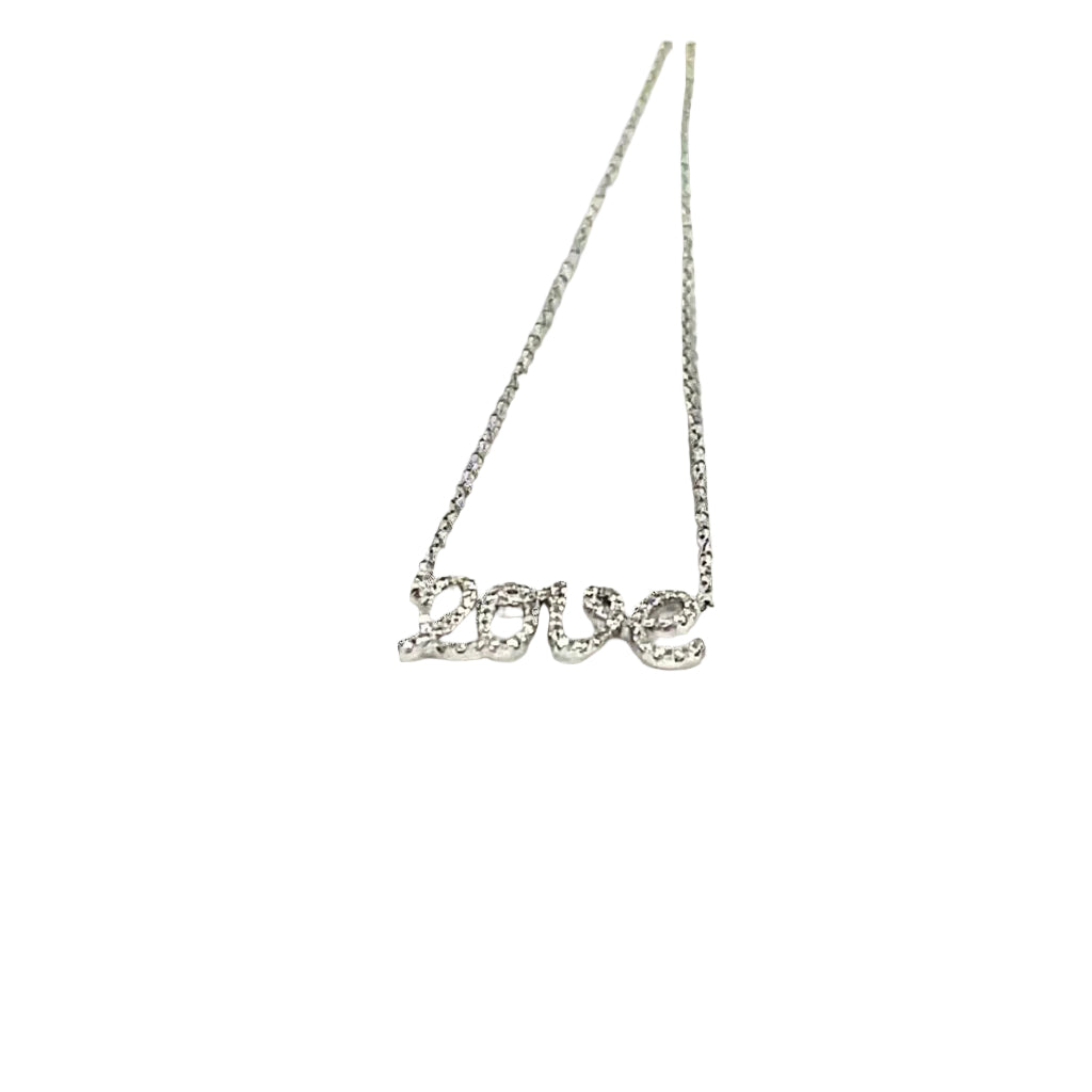 Love Diamond letter necklace - ForeverJewels Design Studio 8
