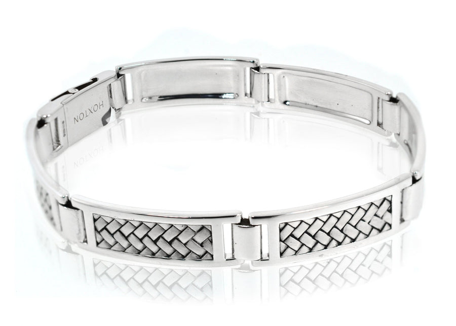 Men's Hoxton Sterling Silver Bracelet - ForeverJewels Design Studio 8