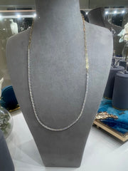 Paperclip Diamond Tennis Necklace - ForeverJewels Design Studio 8