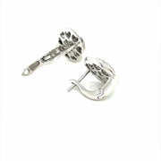 Pave Diamond Earring Studs - ForeverJewels Design Studio 8