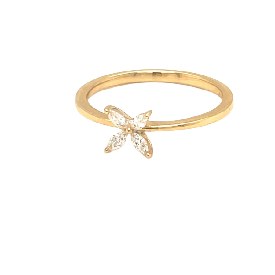 Petal Marquise Diamond Ring - ForeverJewels Design Studio 8
