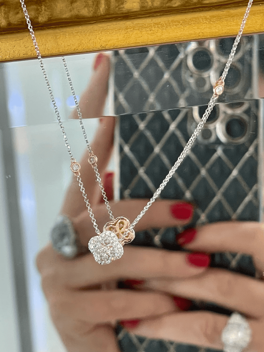 Pink Diamond Necklace - ForeverJewels Design Studio 8