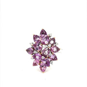 Pink Sapphires and Diamond Ring - ForeverJewels Design Studio 8