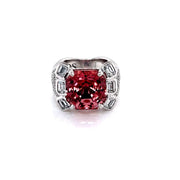 Pink Tourmaline and Diamond Ring - ForeverJewels Design Studio 8