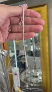 White Gold 3.01ct Diamond Tennis Bracelet