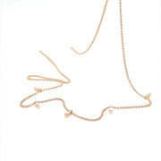 Rose Gold Diamond Necklace - ForeverJewels Design Studio 8