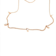 Rose Gold Diamond Necklace - ForeverJewels Design Studio 8