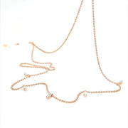Rose Gold Diamond Necklace - ForeverJewels Design Studio 8