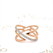 Rose gold diamond Ring - ForeverJewels Design Studio 8
