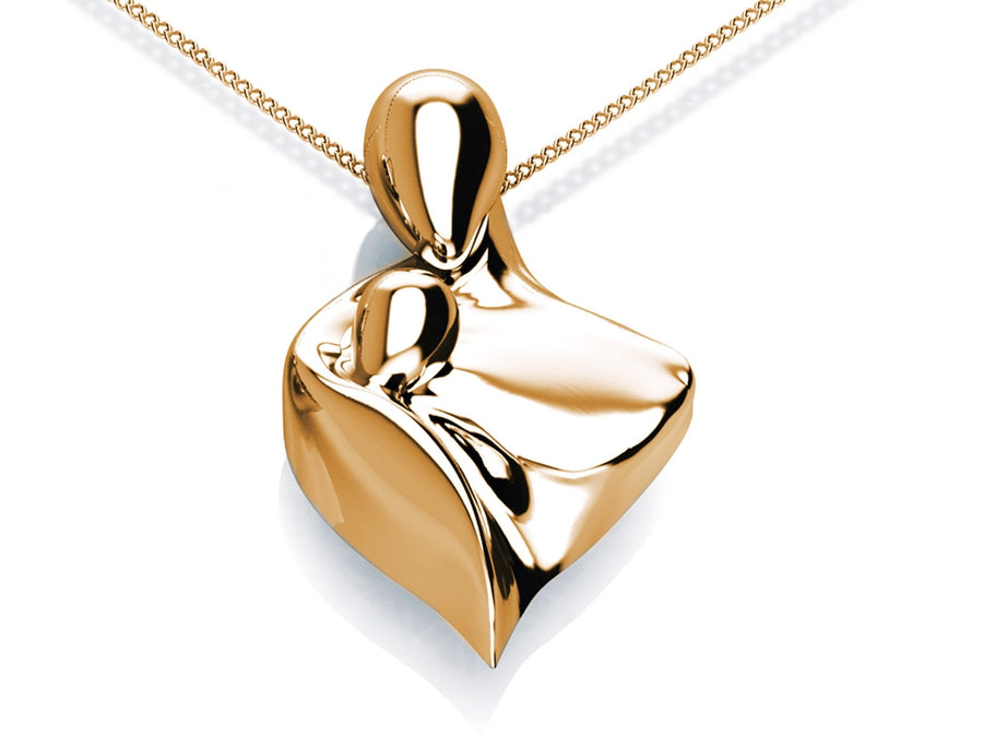 Rose Gold Mother and Child Pendant - ForeverJewels Design Studio 8
