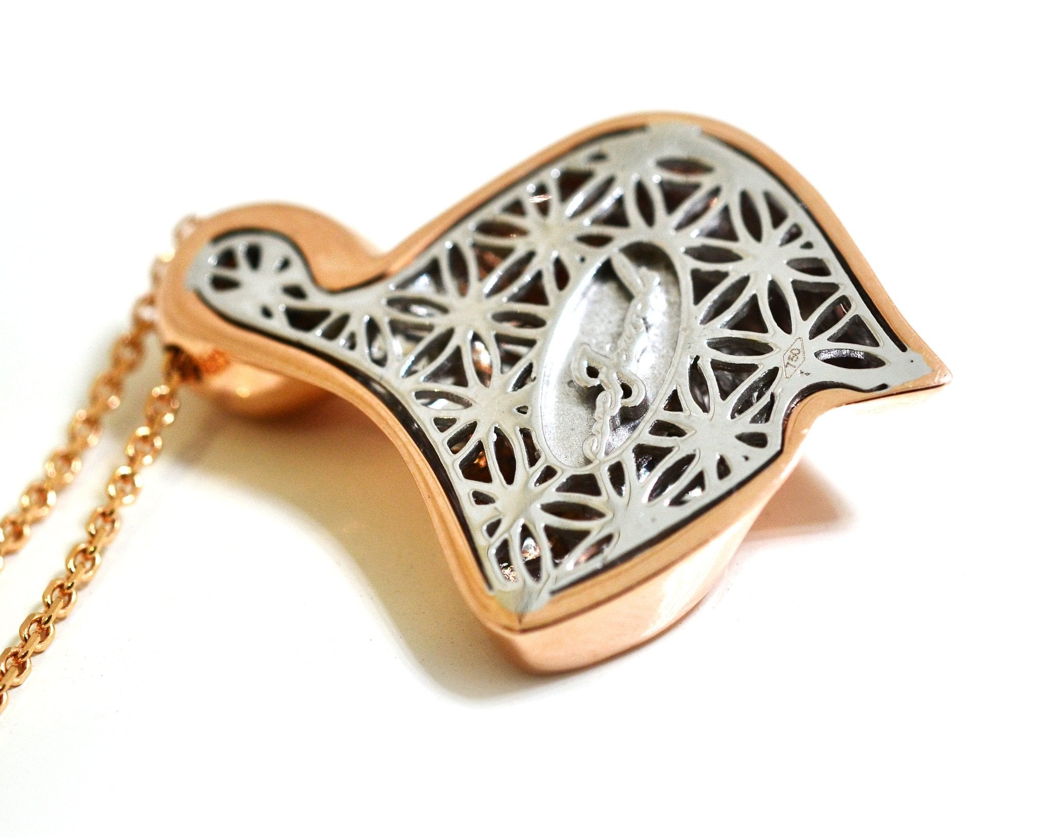 Rose Gold Mother and Child Pendant - ForeverJewels Design Studio 8