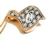 Rose Gold Mother and Child Pendant - ForeverJewels Design Studio 8