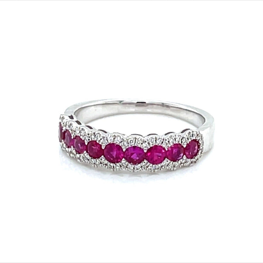 Ruby & Diamond Ring - ForeverJewels Design Studio 8