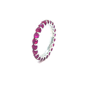Ruby Eternity Ring - ForeverJewels Design Studio 8