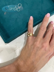 Stackable 18k Rose gold Diamond Ring - ForeverJewels Design Studio 8